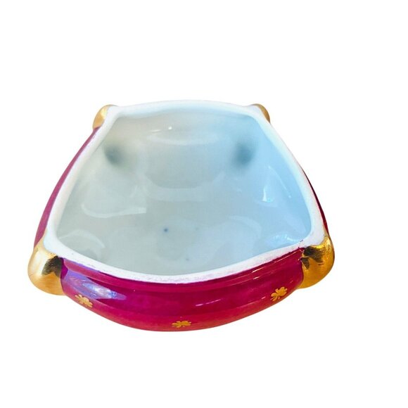 Vintage Limoges France Trinket Box Victorian Chair Porcelain Collectible - Picture 10 of 10